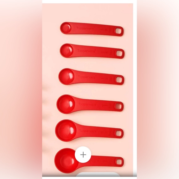 Tupperware measuring spoons & scoop set. NWT - Picture 3 of 7